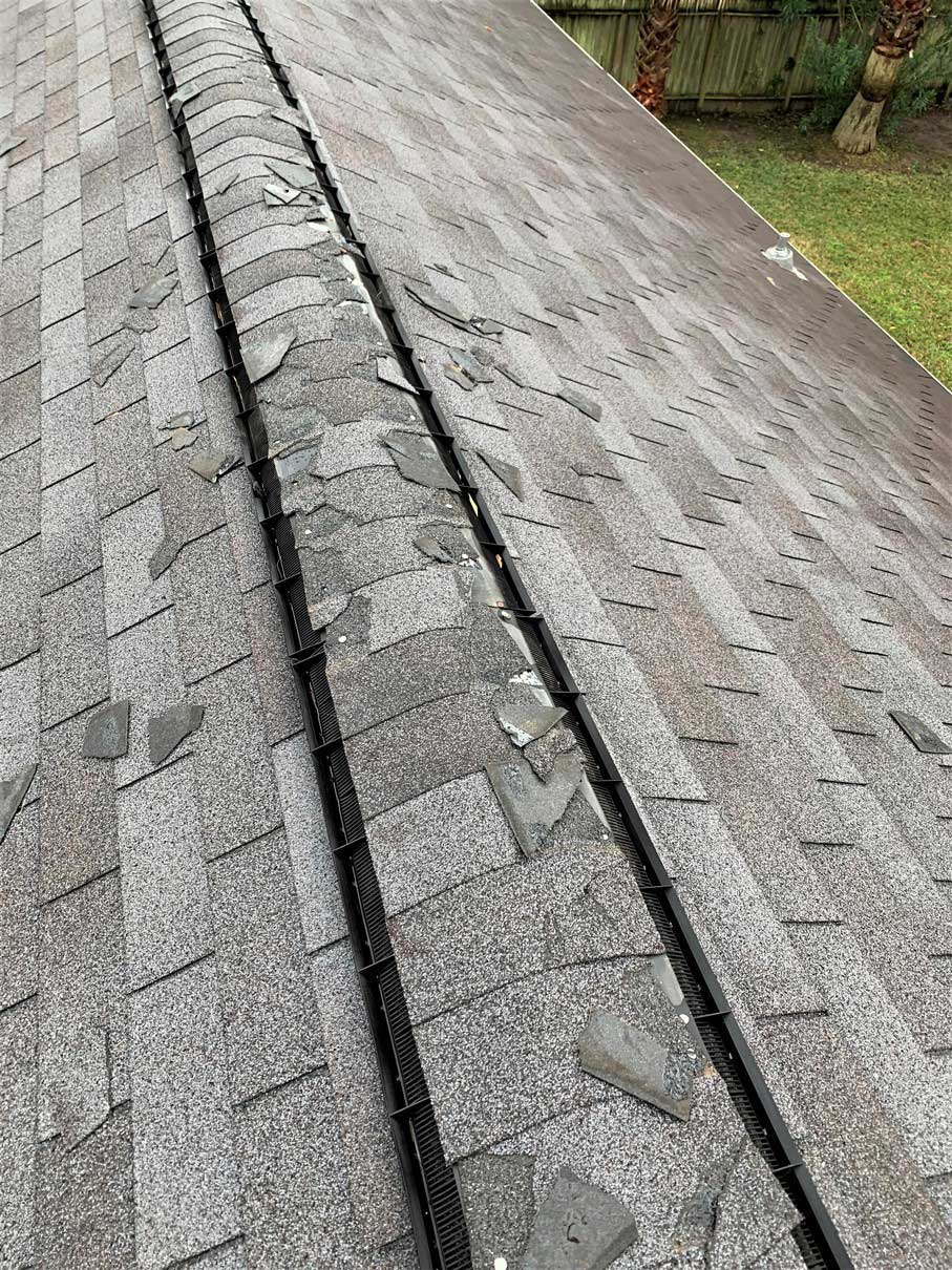 Chimney step 1