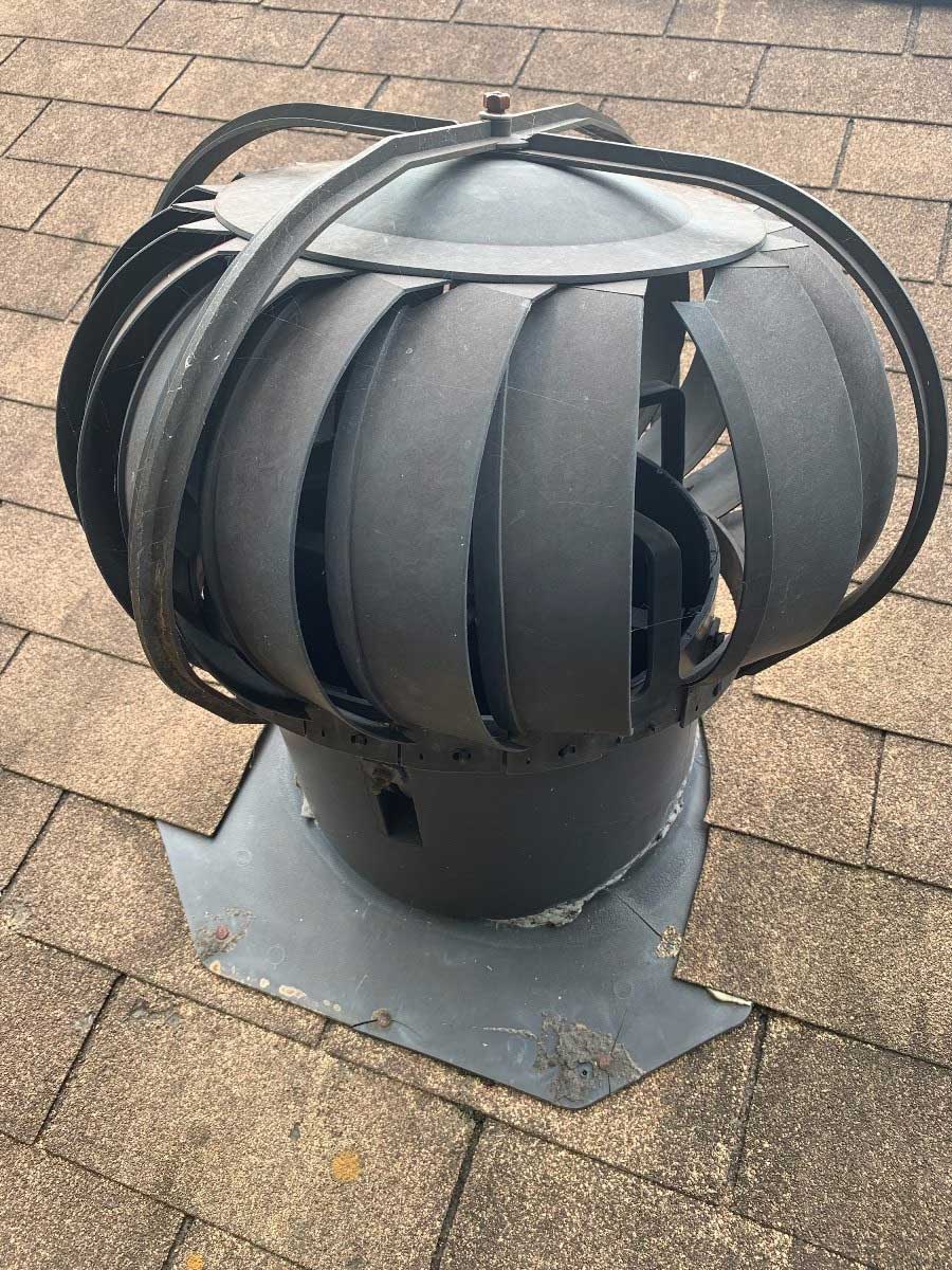 Roof installation project